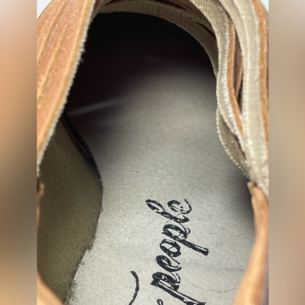 Free People Boots Lost‎ Valley Italian Leather Ankle Boot Size 36 (US 5-5.5) - Picture 11 of 13